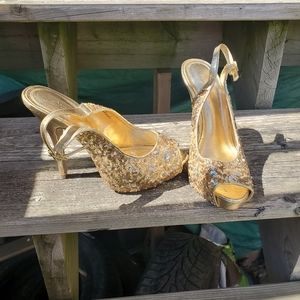 Sparkle evening  wear Heels